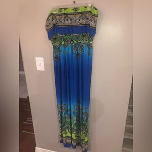 Tropical Maxi Dress